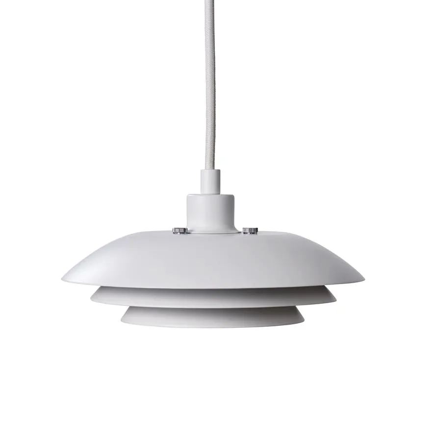 Dyberg Larsen DL20 pendel hvit 20 cm blendfri