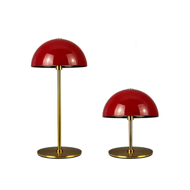 Dyberg Larsen Along bordlampe mørkerød 2-pk LED