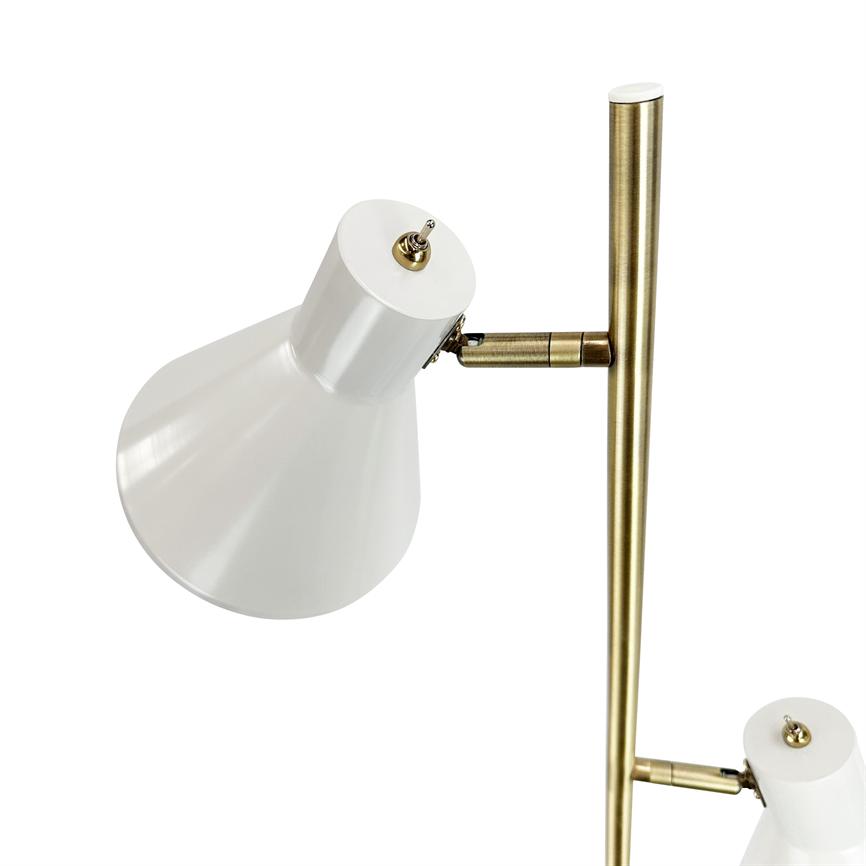 Dyberg Larsen Sleep gulvlampe kit hvit minimalistisk