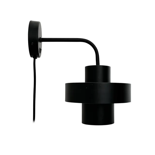 Dyberg Larsen Stoke vegglampe svart