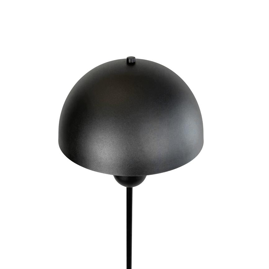 Dyberg Larsen Movie gulvlampe svart kuppelskjerm