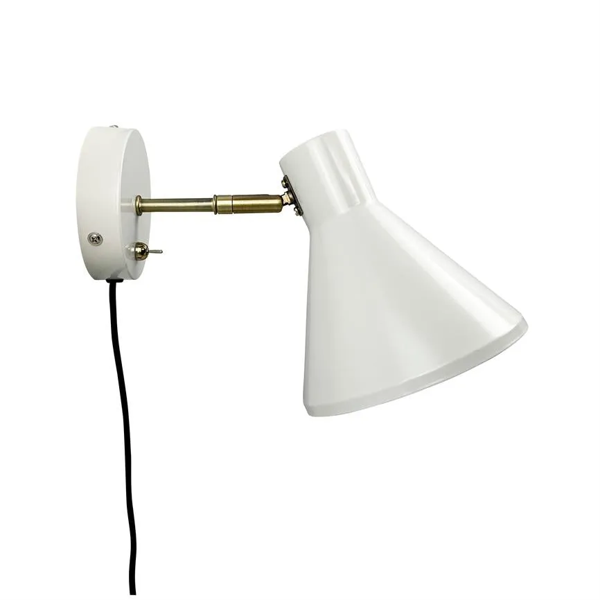 Dyberg Larsen Sleep vegglampe kit hvit minimalistisk