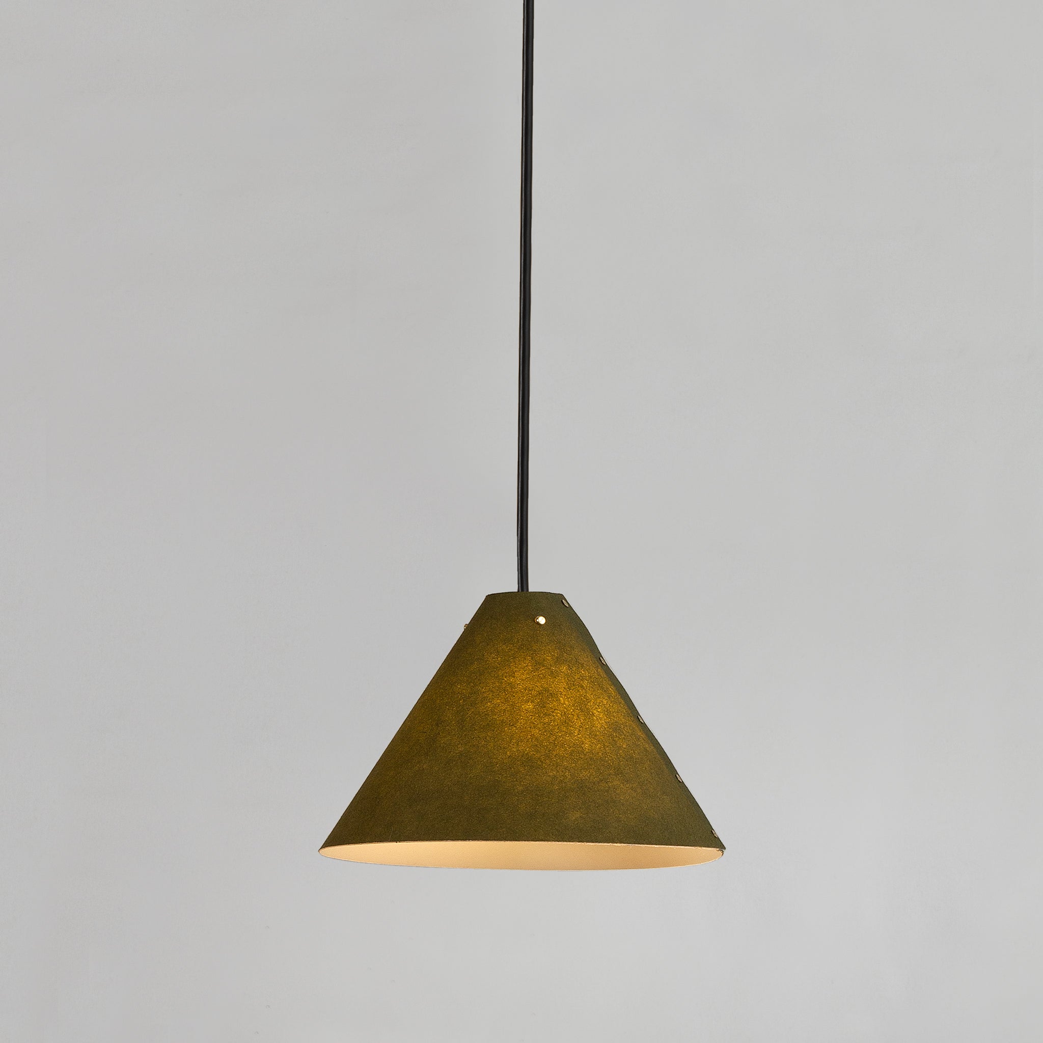 Zlamp Spiss 152-1804 pendel 18 cm hvit papir