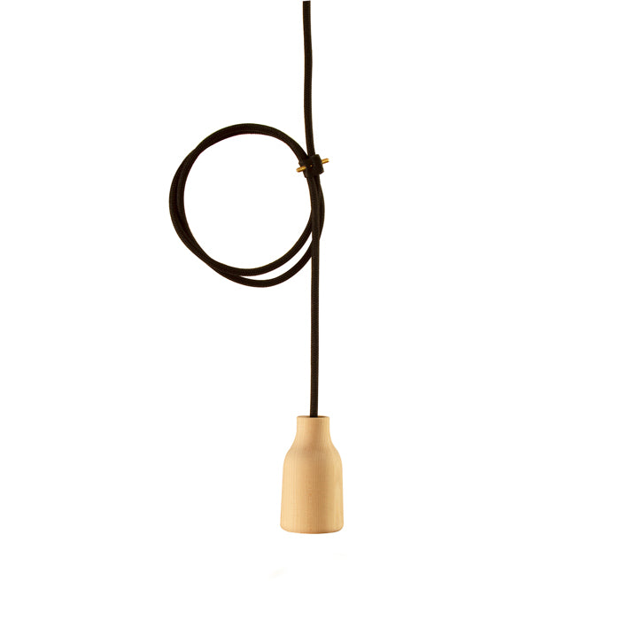 Zlamp oppheng natur bjørk pendel tre 300 cm