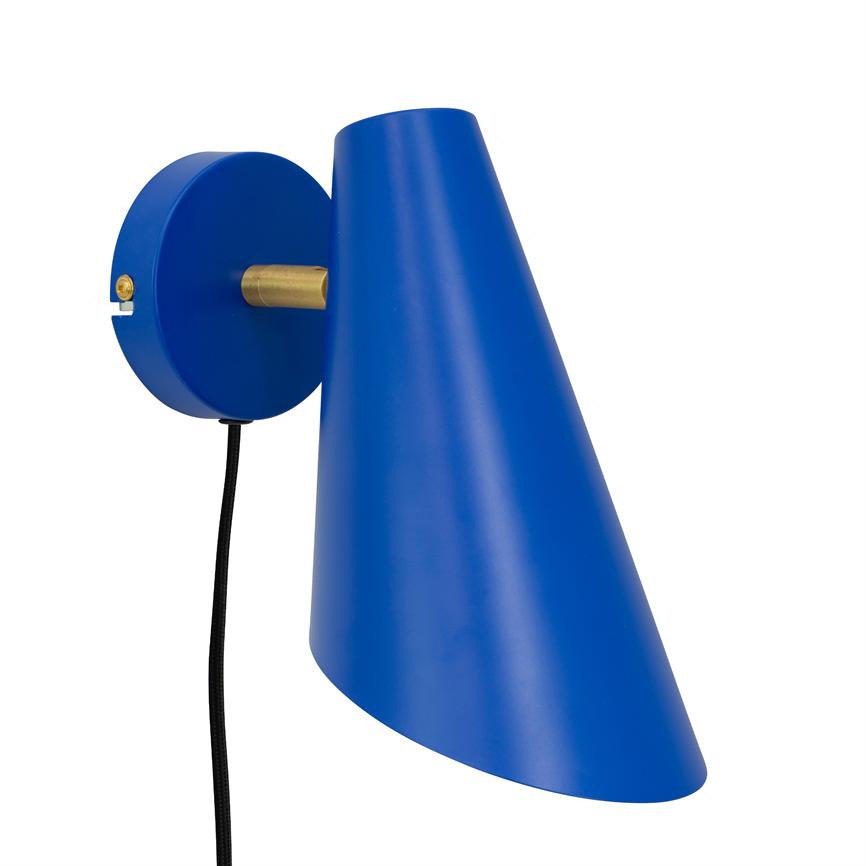 Dyberg Larsen Cale vegglampe blå dreibar