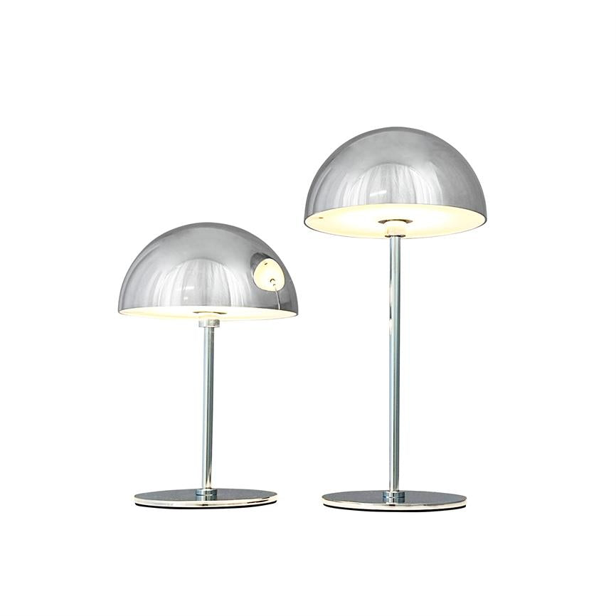 Dyberg Larsen Along Mini bordlampe krom 2-pk LED