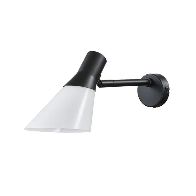 Dyberg Larsen Gent vegglampe sort opal