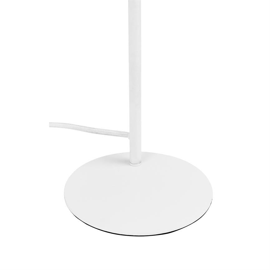 Dyberg Larsen Oslo bordlampe hvit metall
