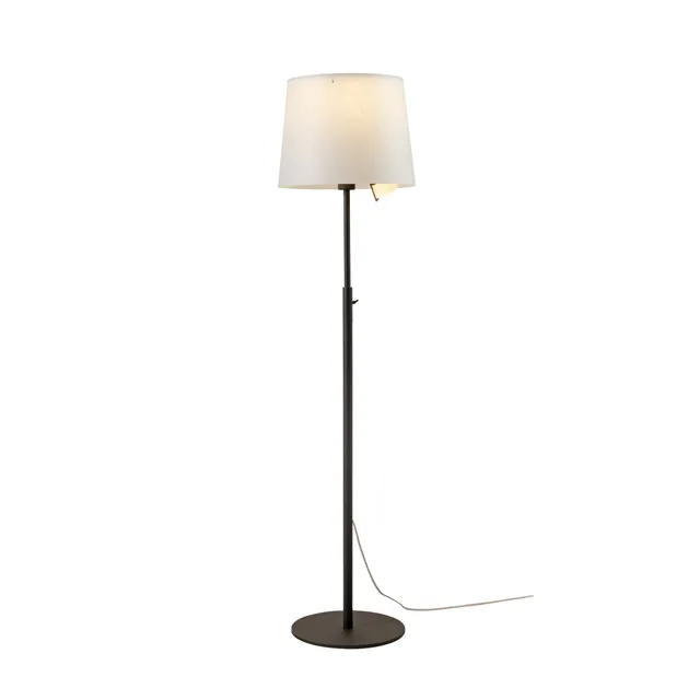 Zlamp Kaksi 149-3530 gulvlampe hvit lesespot