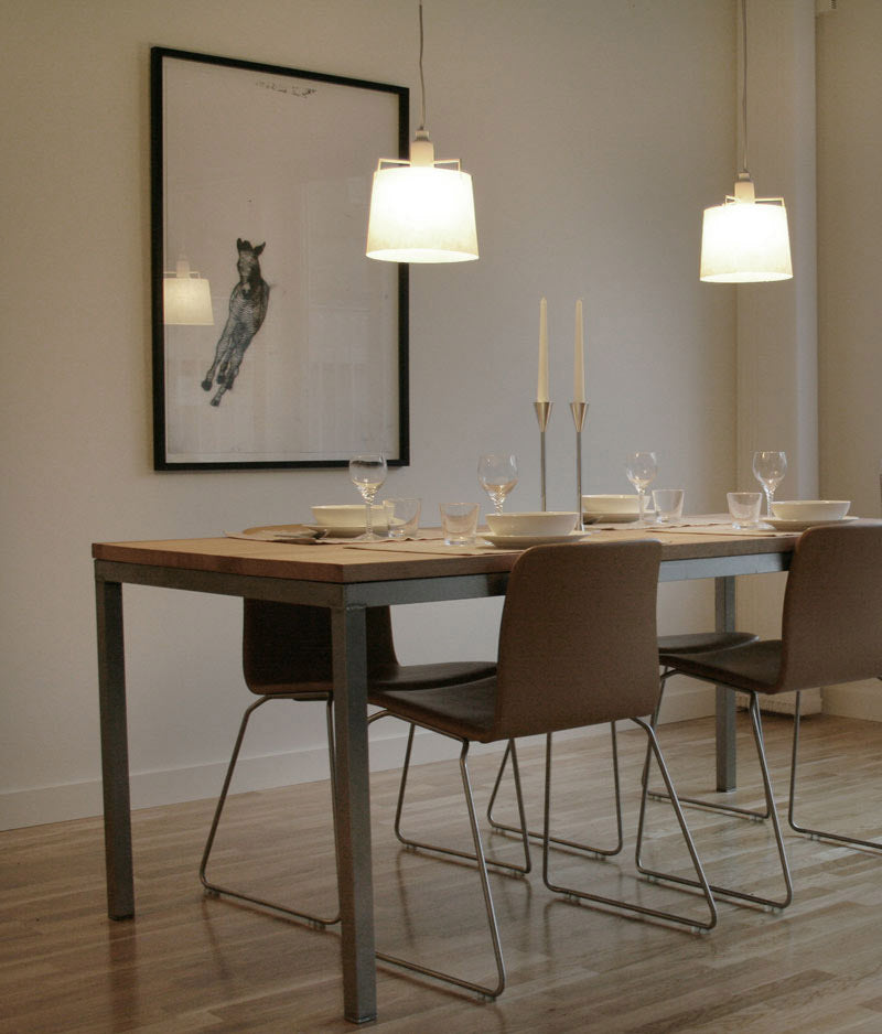 Zlamp Zpindel 654-2119 pendel 21 cm mørkegrå morbærpapir