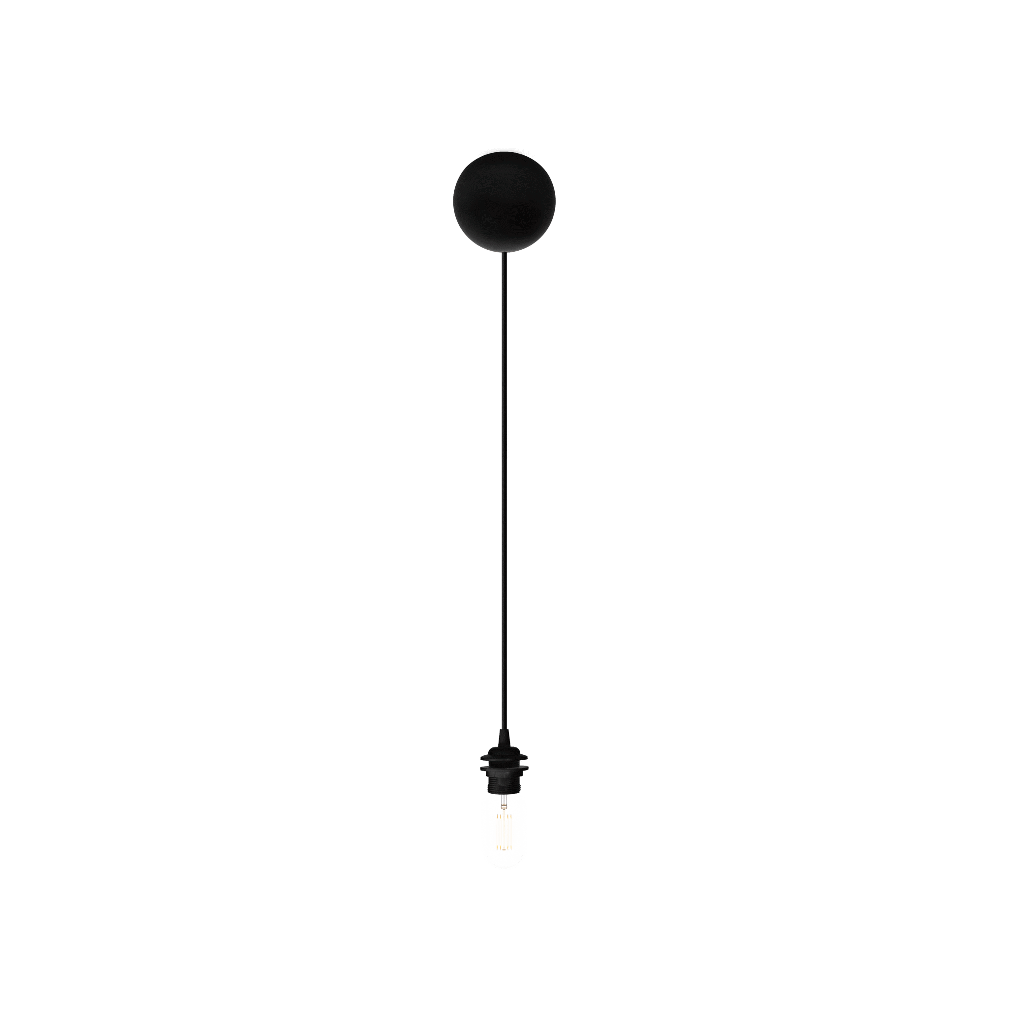 UMAGE Cannonball baldakin E27 svart singel