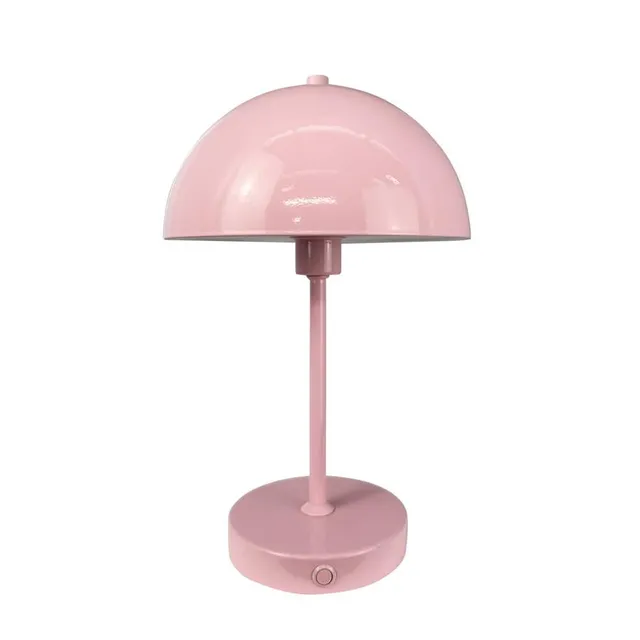 Dyberg Larsen Stockholm V2.0 bordlampe rosa oppladbar