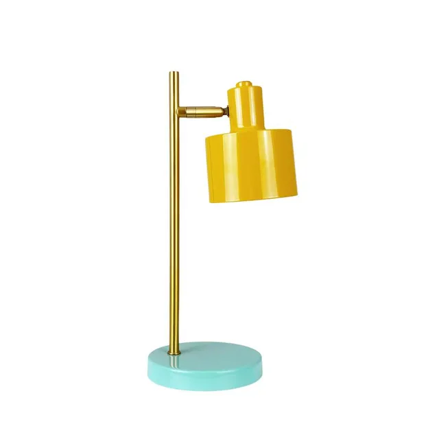 Dyberg Larsen Ocean Mini bordlampe karry turkis oppladbar