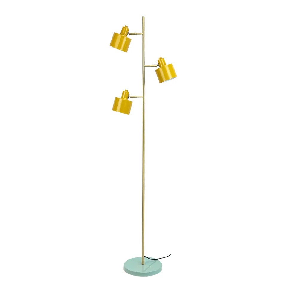 Dyberg Larsen Ocean Gulvlampe E14 karry turkis 1,8m