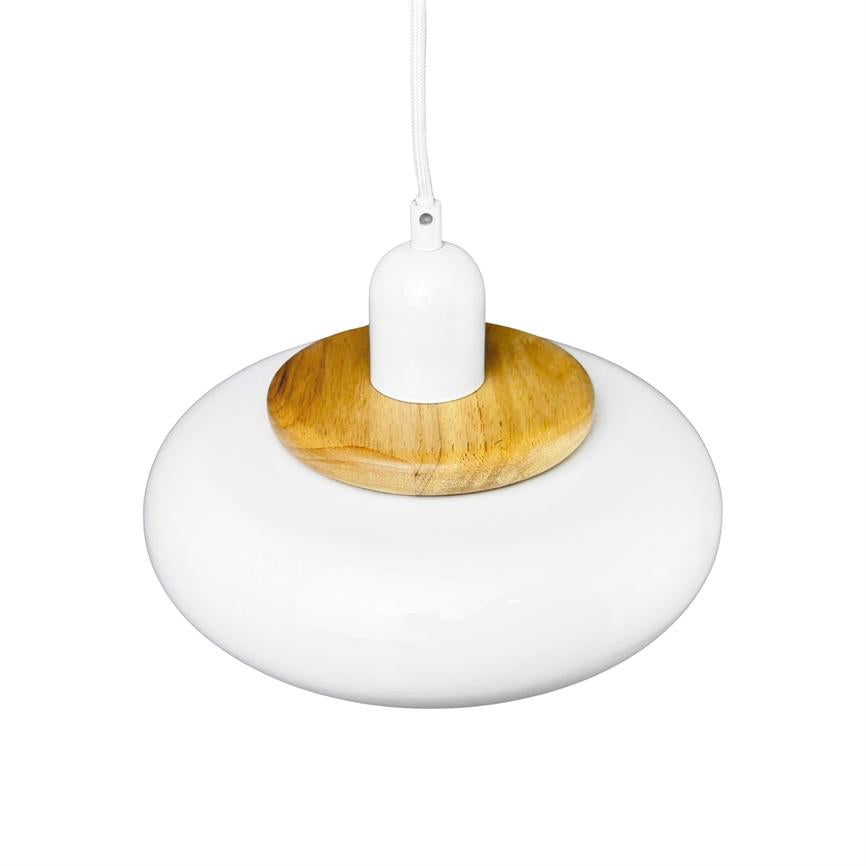 Dyberg Larsen Planet Mini pendel hvit