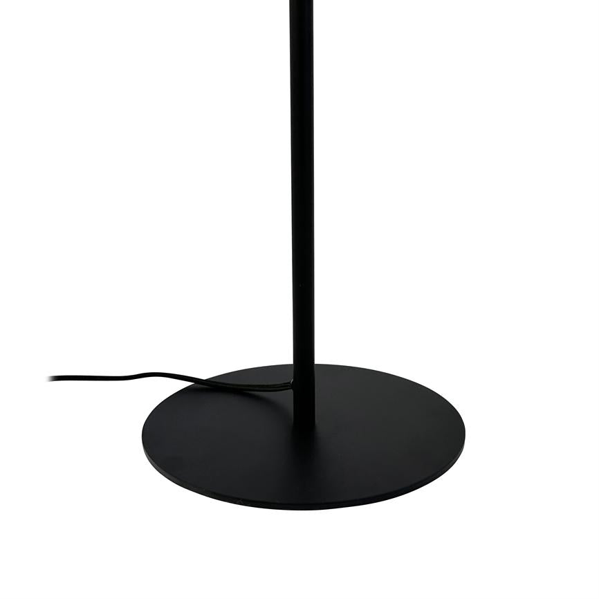 Dyberg Larsen Karlo2 gulvlampe sort 2 spots leselampe