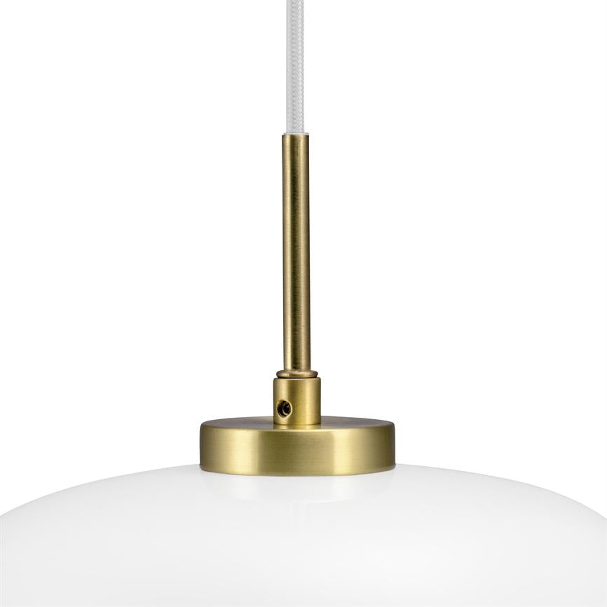 Dyberg Larsen ARP pendel Ø25 opal messing glass