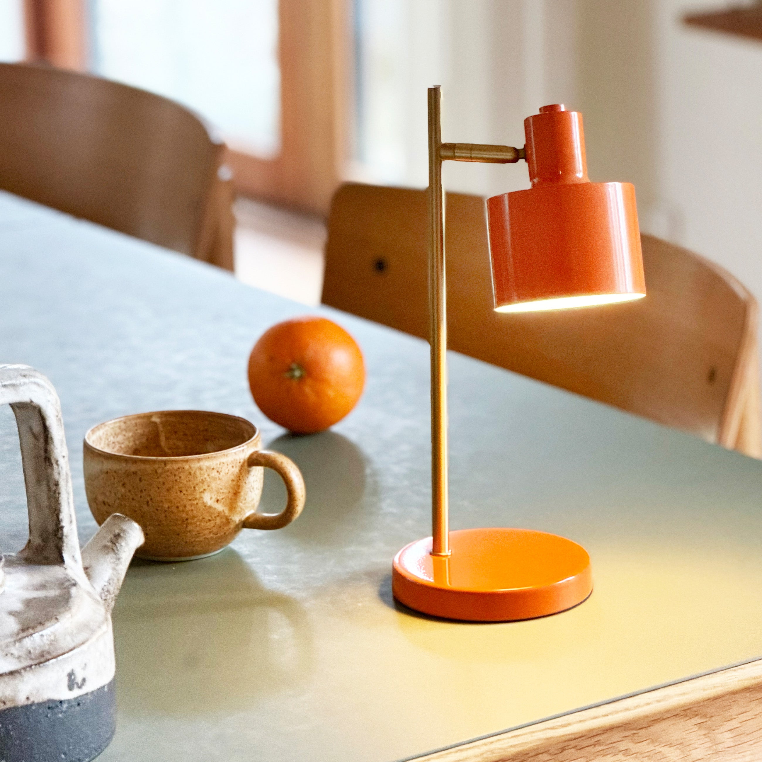 Dyberg Larsen Ocean bordlampe mini oransje