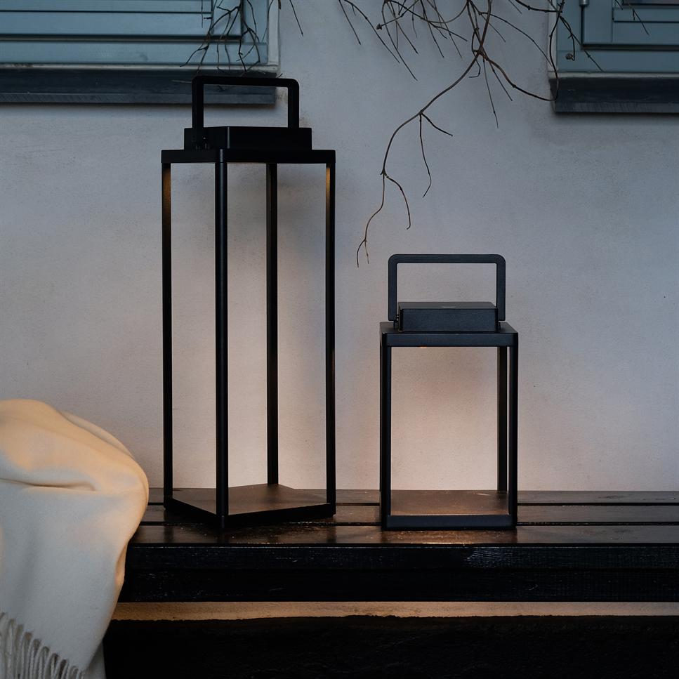 Dyberg Larsen Lucca lanterne liten oppladbar