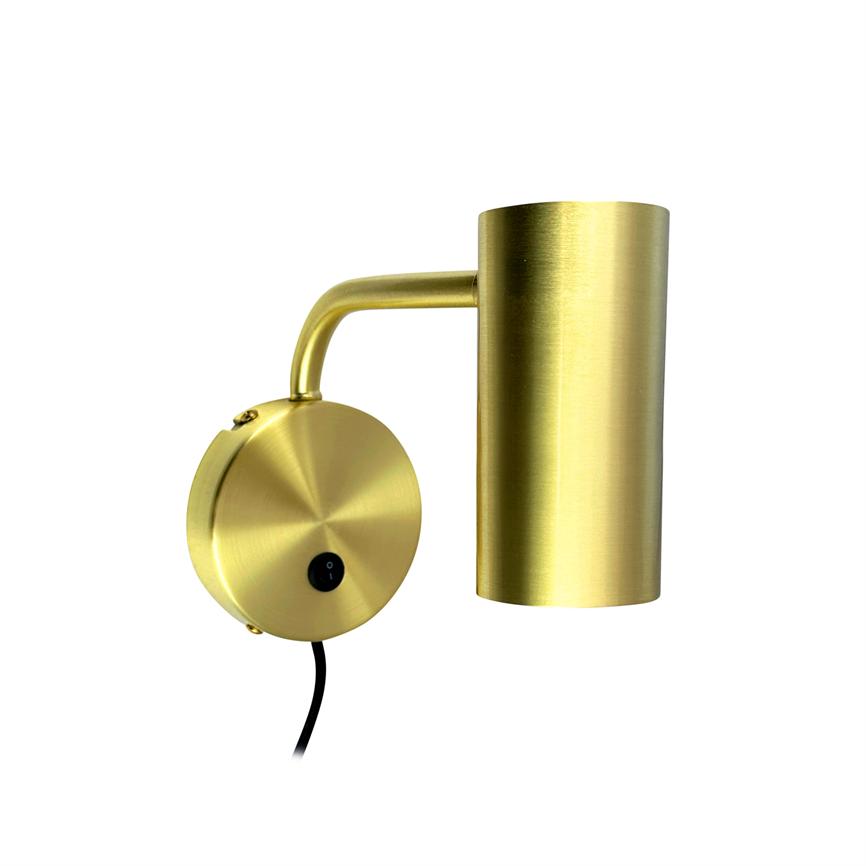 Dyberg Larsen Skagerrak vegglampe messing GU10
