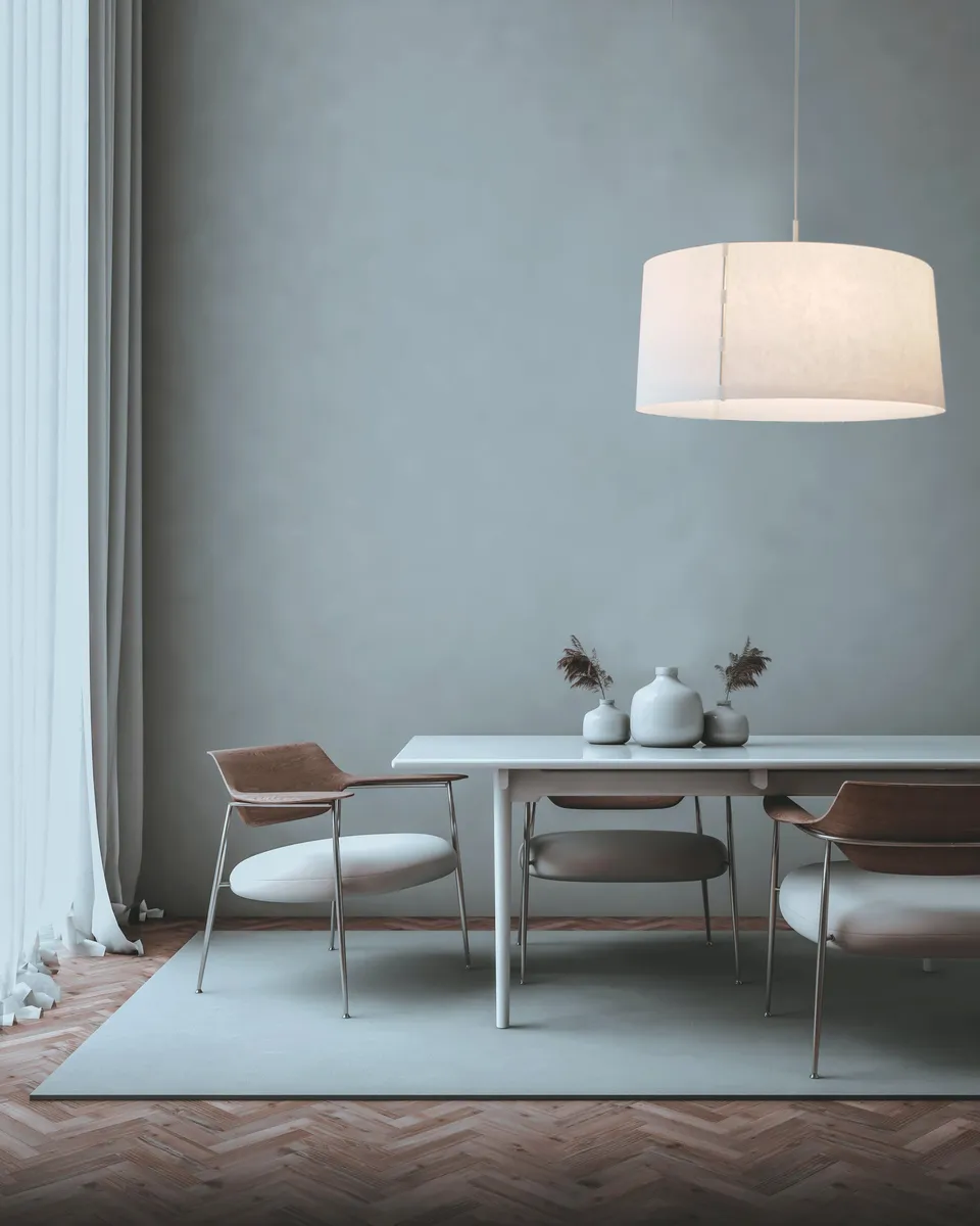 Zlamp Z pendel 80 cm taklampe hvit morbærpapir