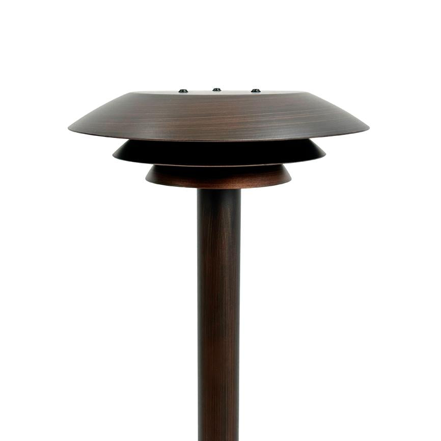 Dyberg Larsen DL25 bedlampe kobber utelampe 90 cm