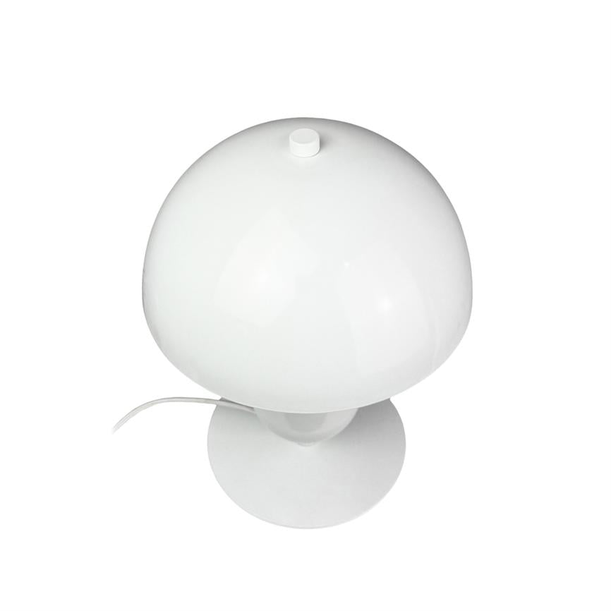 Dyberg Larsen Movie bordlampe hvit kuppel