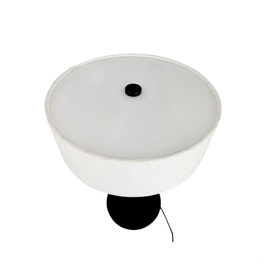 Dyberg Larsen Calix bordlampe tekstilskjerm