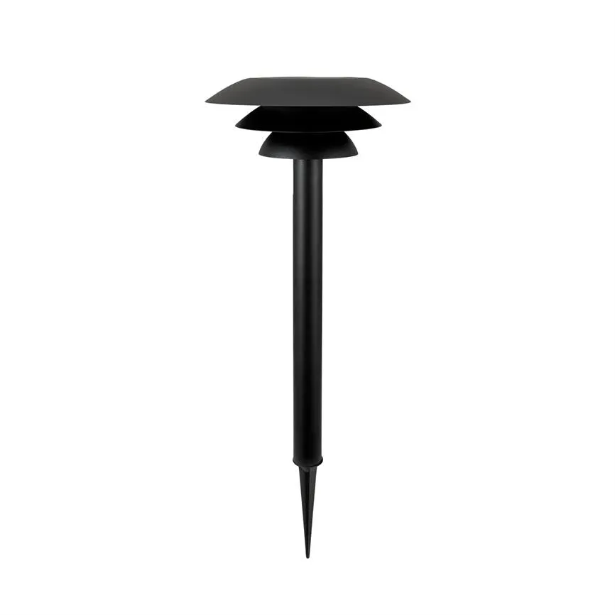 Dyberg Larsen DL25 bedlampe solar svart