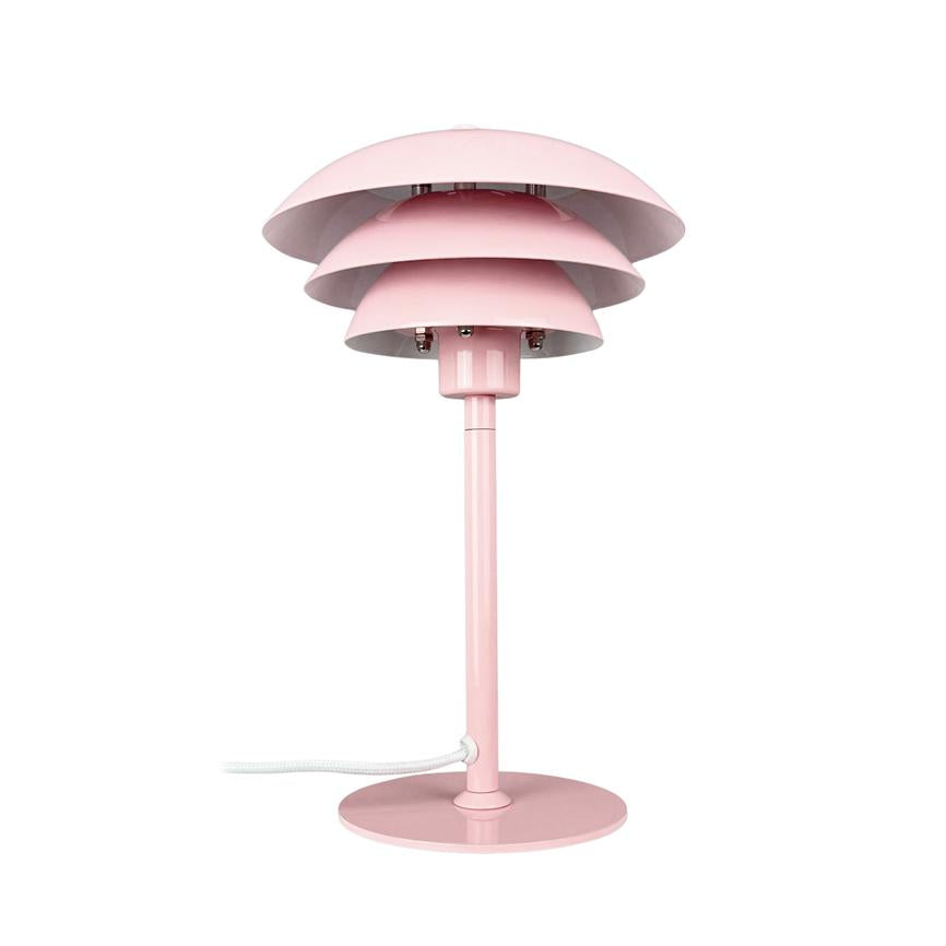 Dyberg Larsen Sixteen bordlampe rosa 25 cm