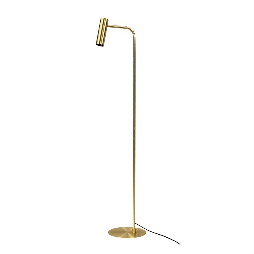 Dyberg Larsen Skagerrak gulvlampe messing GU10