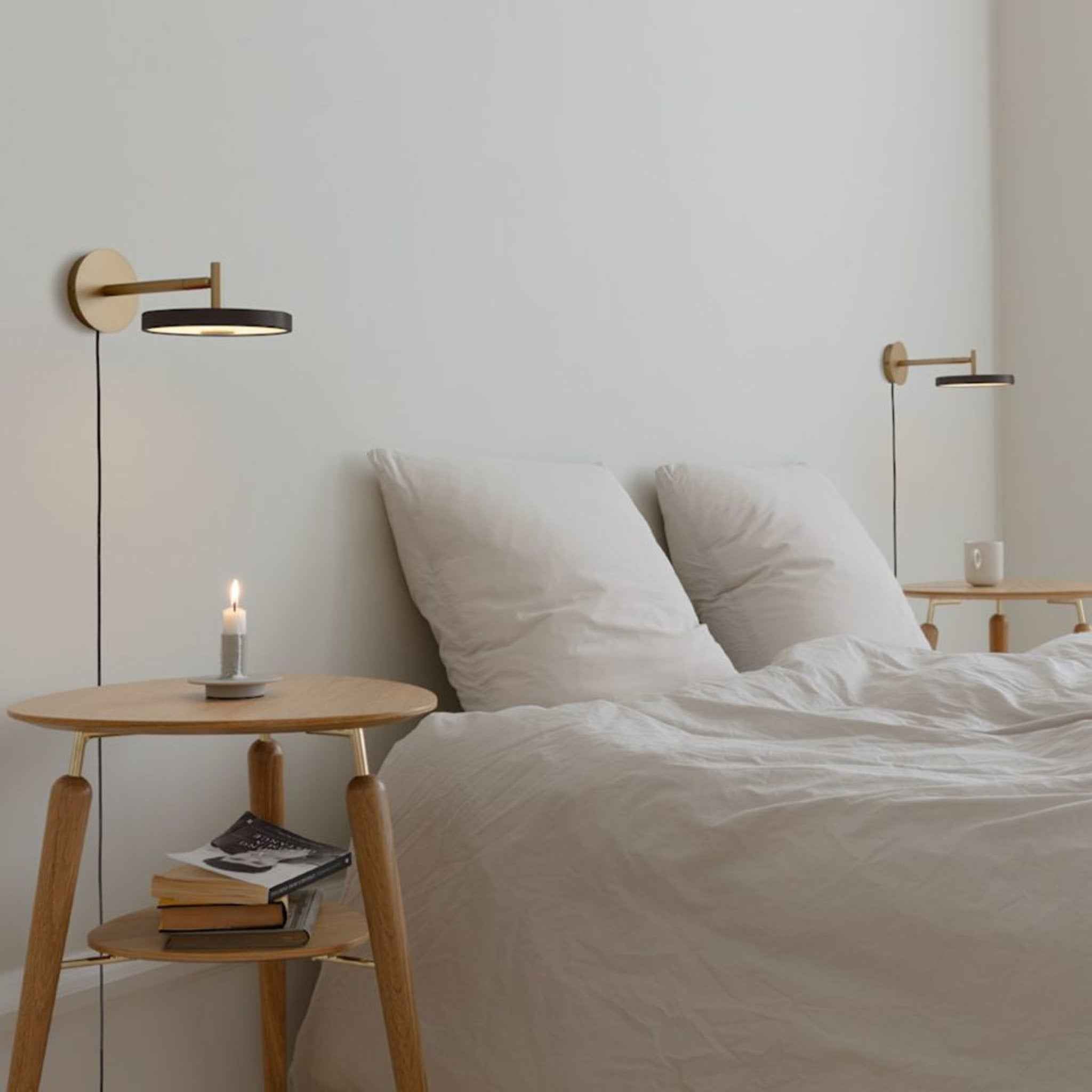 Umage Asteria Short vegglampe svart dimbar