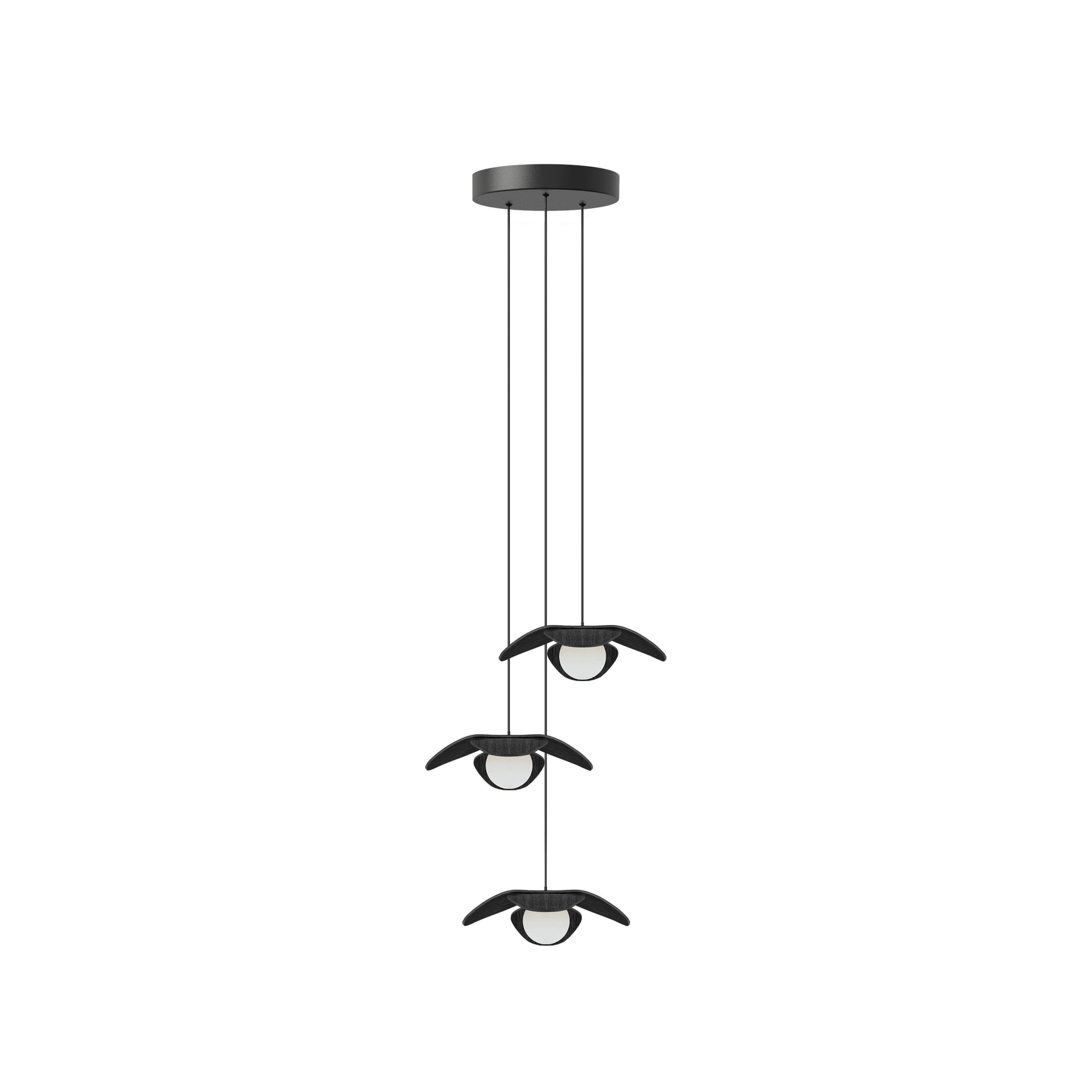 UMAGE Forget Me Not cluster 3 lampsett 3-pk eikefiner