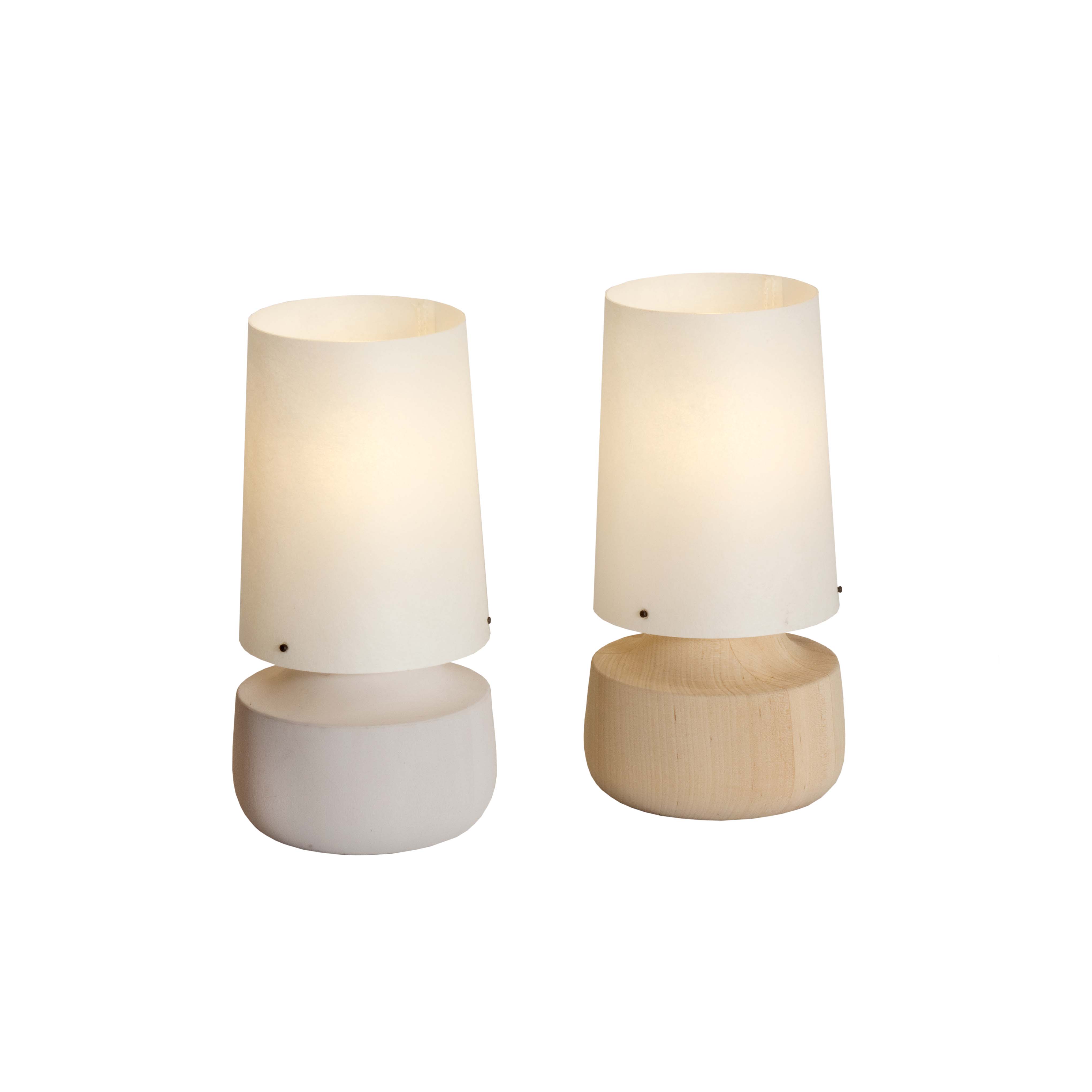 Zlamp Stubbe 920-1009 bordlampe natur eik morbær