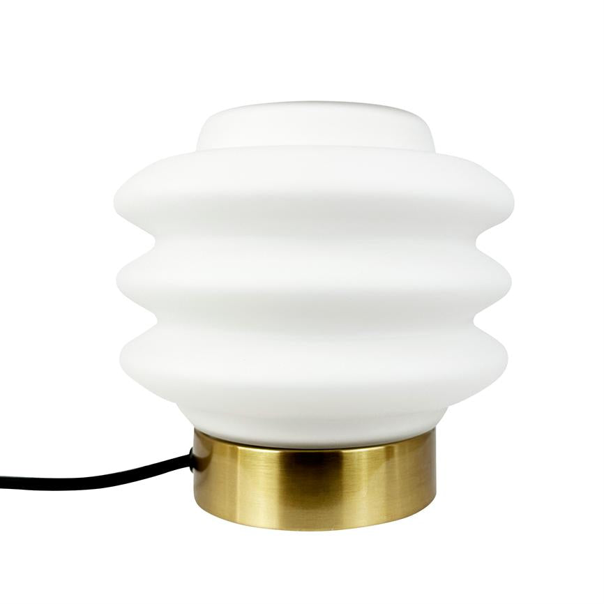 Dyberg Larsen Diva bordlampe opal messing G9