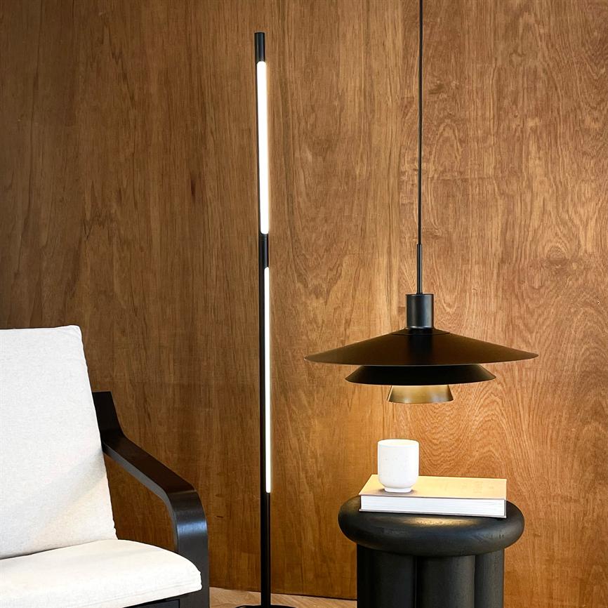 Dyberg Larsen Kay pendel sort Ø50 cm