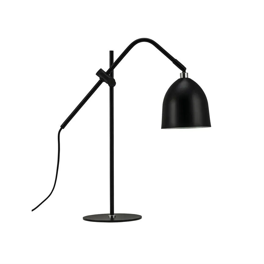 Dyberg Larsen Easton bordlampe svart justerbar