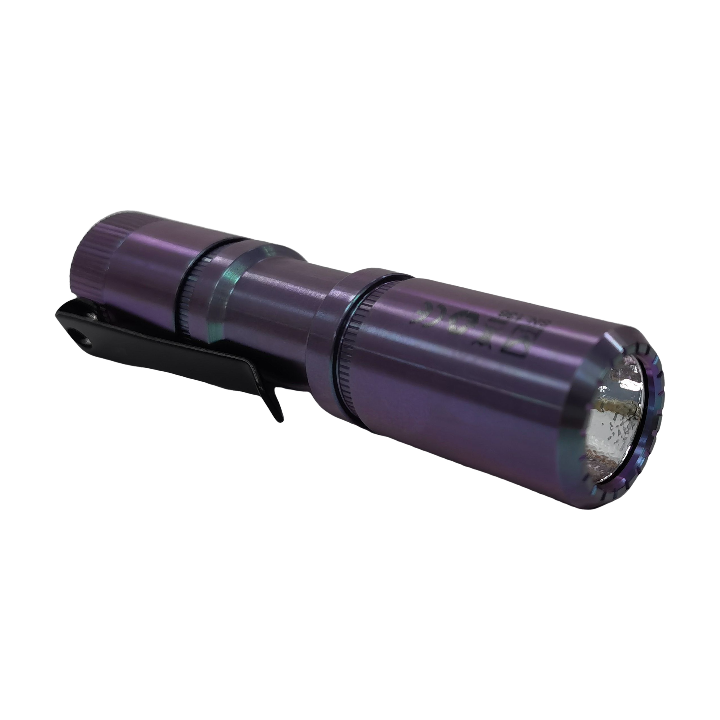 Master LED E05 II Ti kobber lommelykt grønn MAO 1300 lumen
