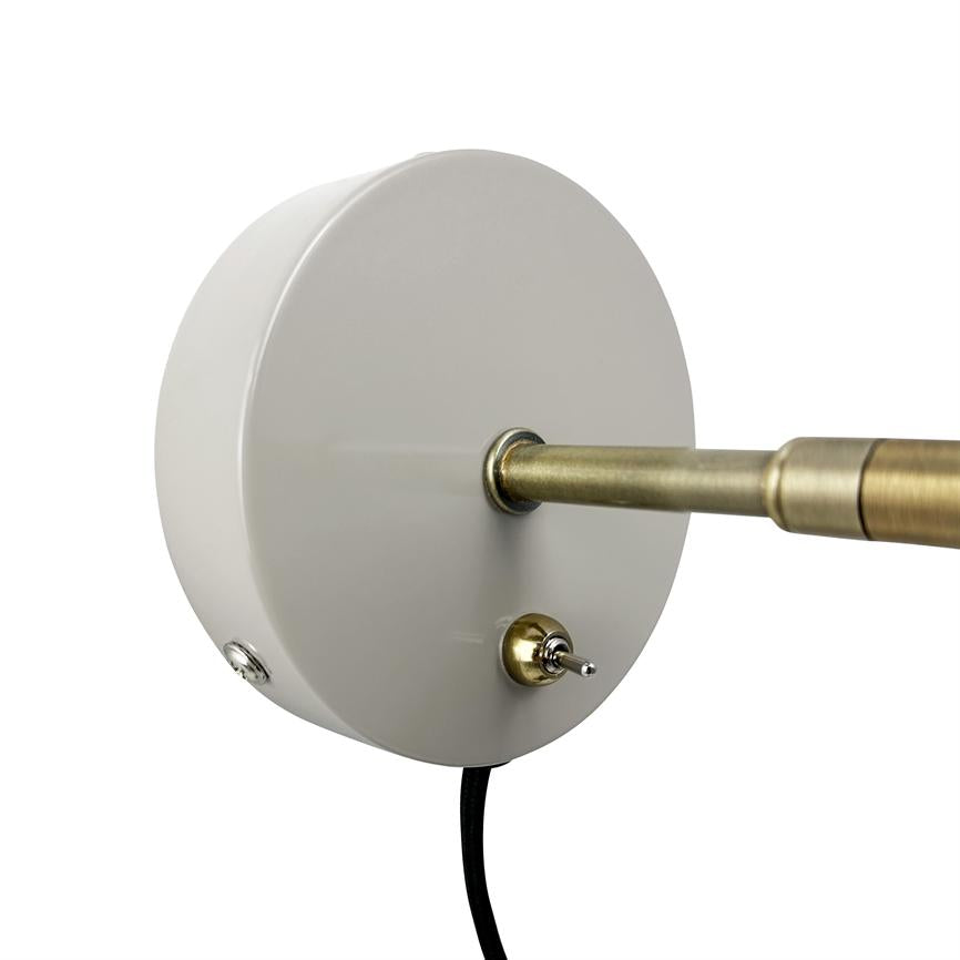 Dyberg Larsen Sleep vegglampe brun varm dimbar