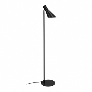 Dyberg Larsen DL12 gulvlampe grå E27 leselampe