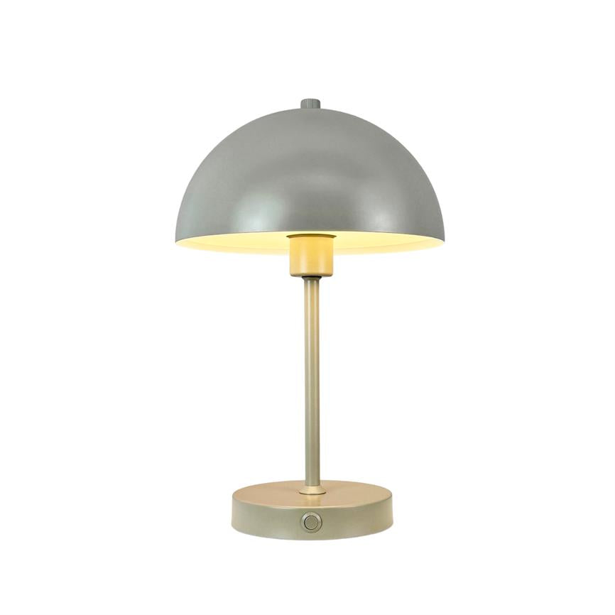 Dyberg Larsen Stockholm V2.0 bordlampe grå oppladbar