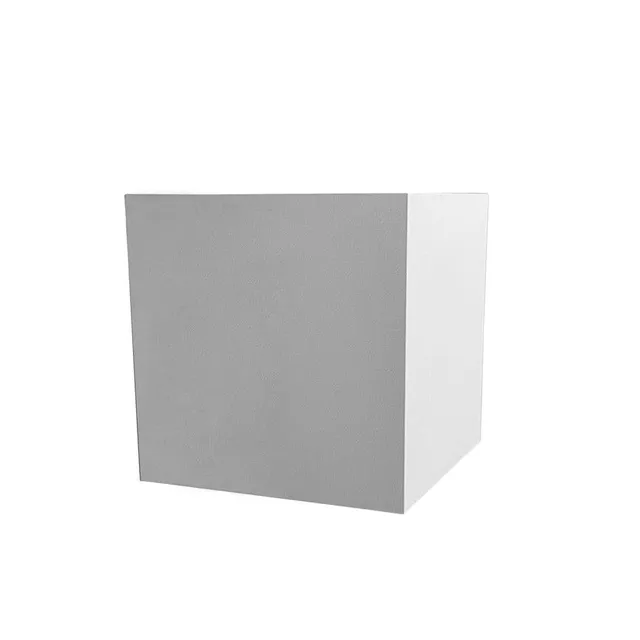 Dyberg Larsen Venus vegglampe hvit aluminium