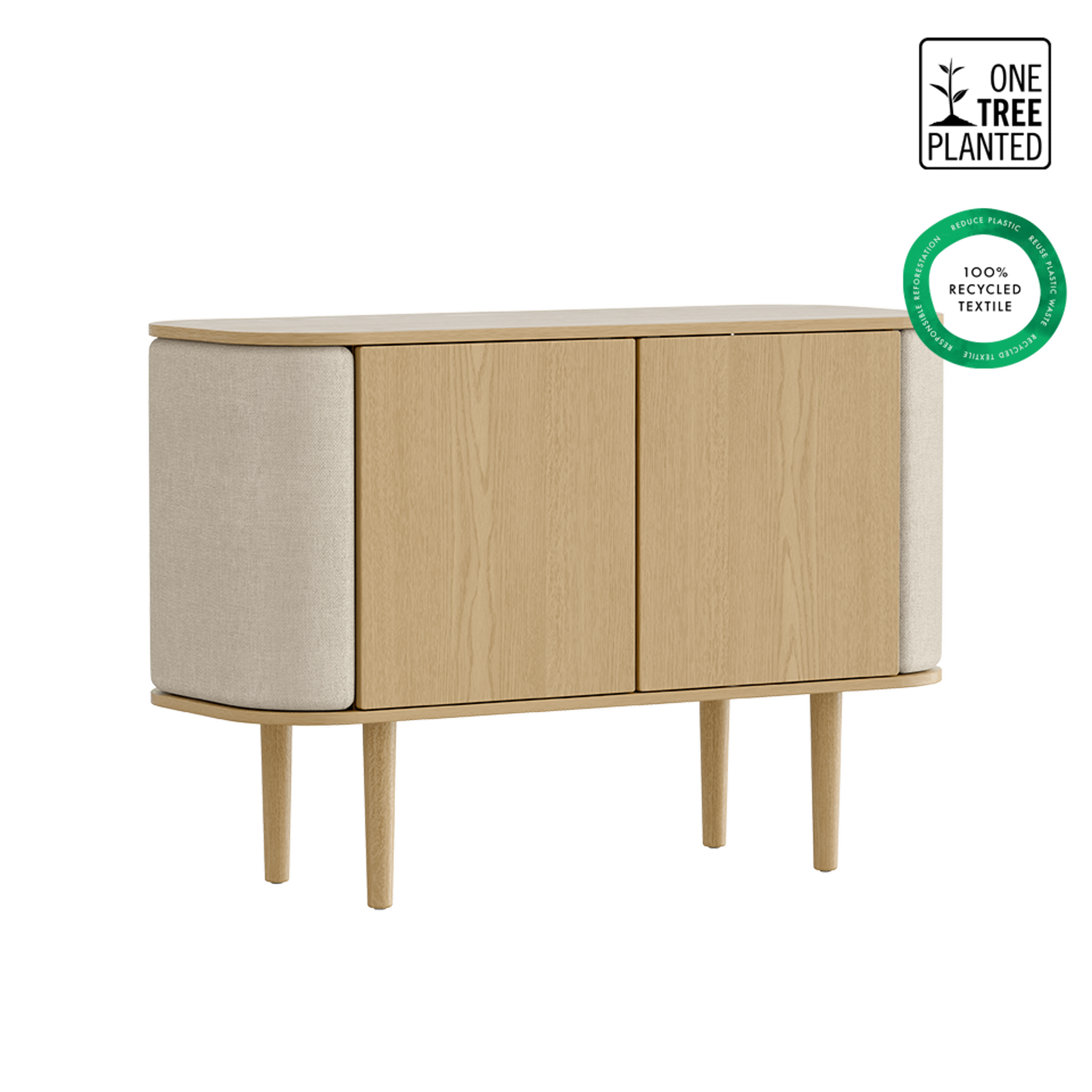 UMAGE Treasures skap 2-dørs eikefiner