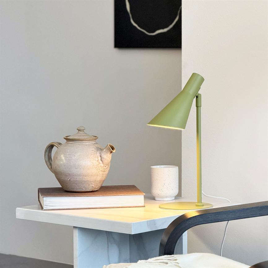 Dyberg Larsen DL12 mini bordlampe grønn E14