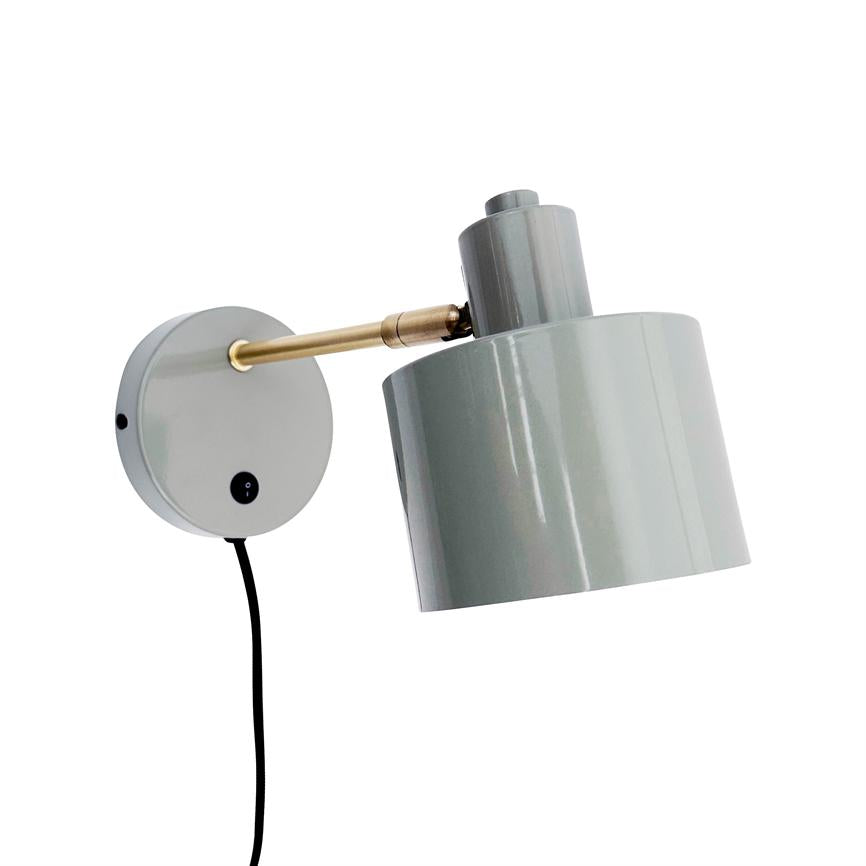 Dyberg Larsen Ocean vegglampe oliven messing