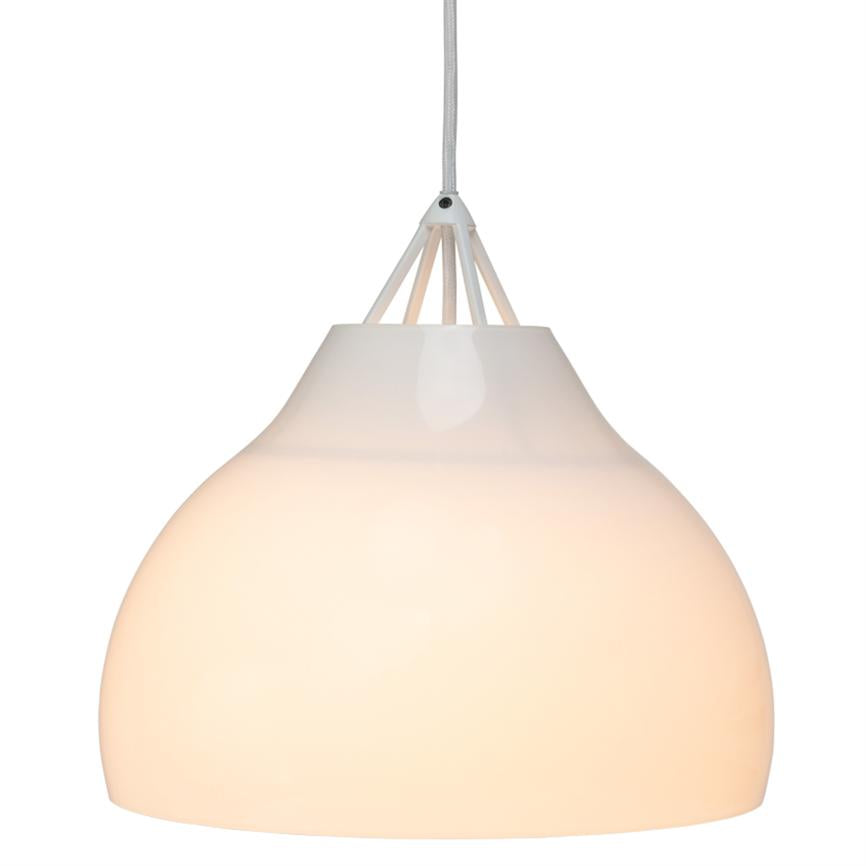 Dyberg Larsen Pyra pendel opal 29 cm glass