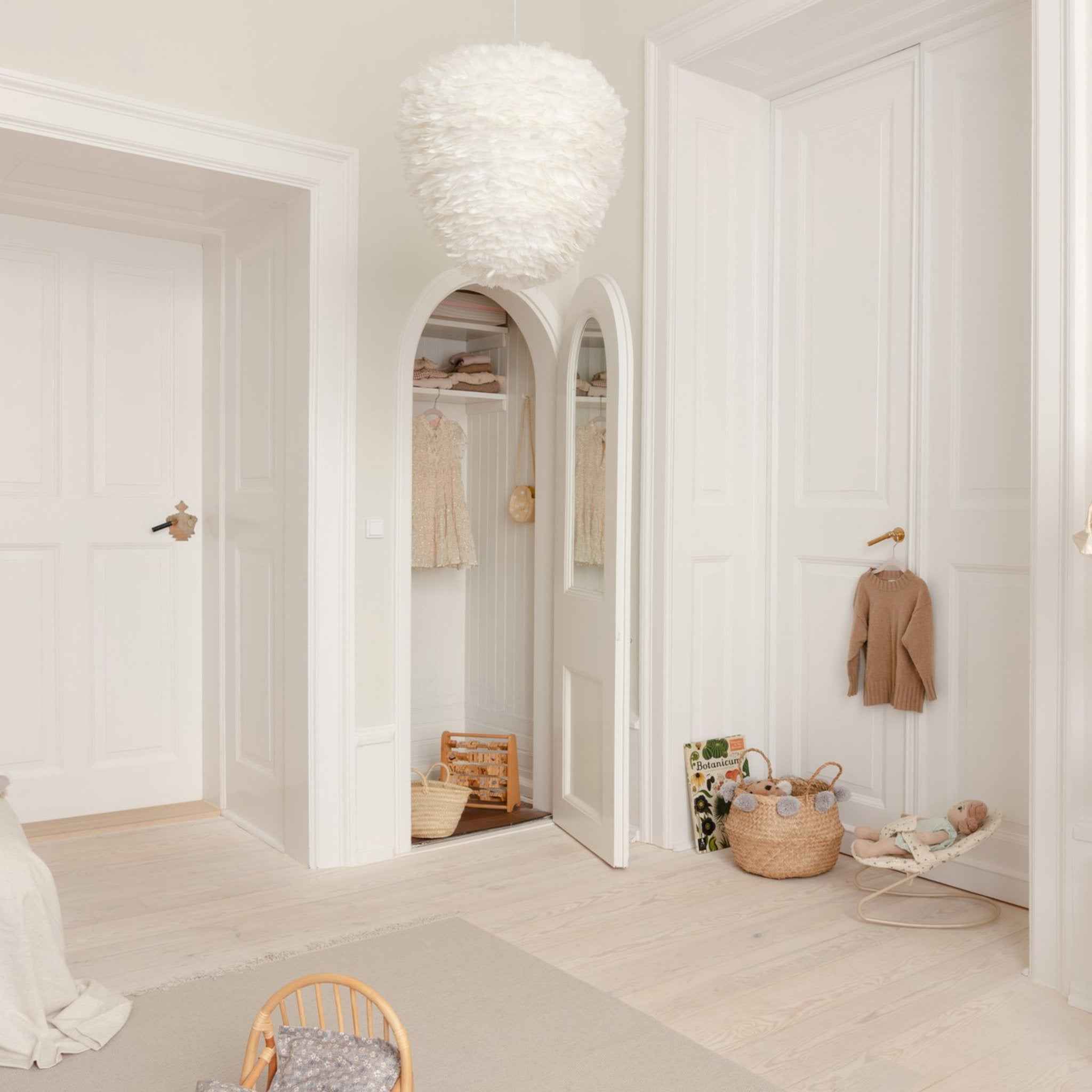 Umage Eos Evia lampskjerm hvit medium skyform