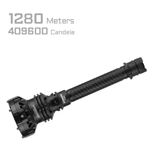 Master LED P20 SFT90X lommelykt svart 5500 lumen