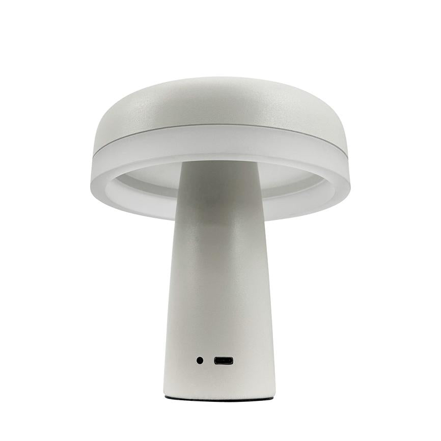 Dyberg Larsen Porter bordlampe pearl hvit LED