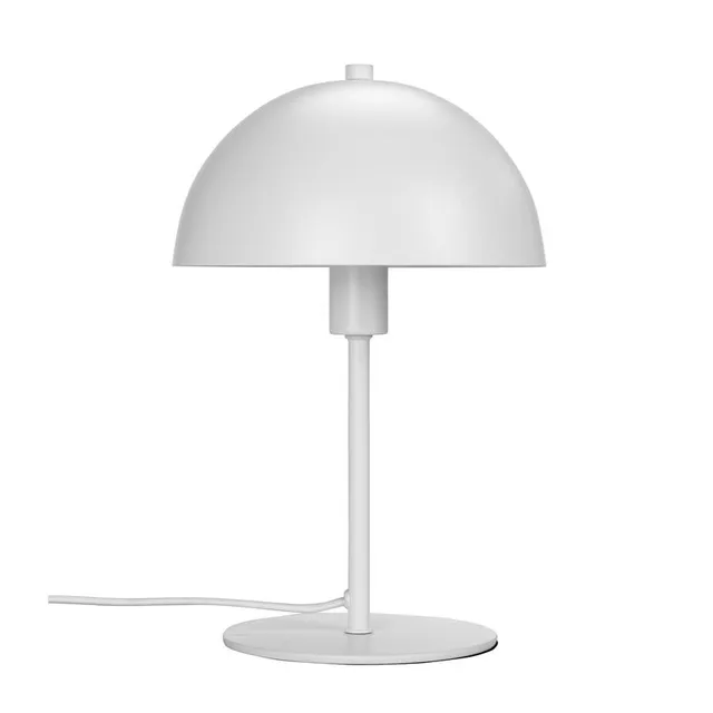 Dyberg Larsen Malmø bordlampe hvit metall